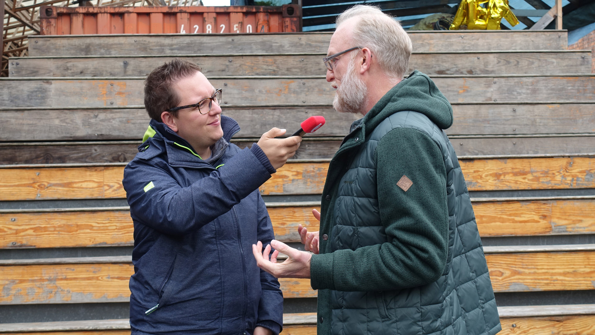 Radio verslag van De Zetting